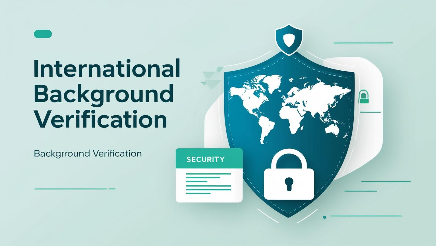 International Background Verification